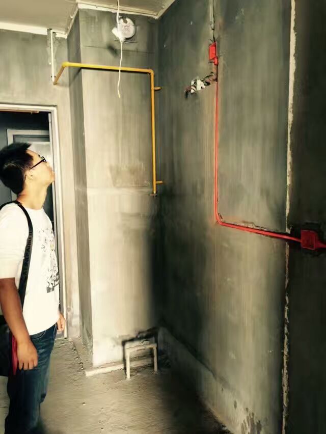 龙湖世纪水电改造现场施工图