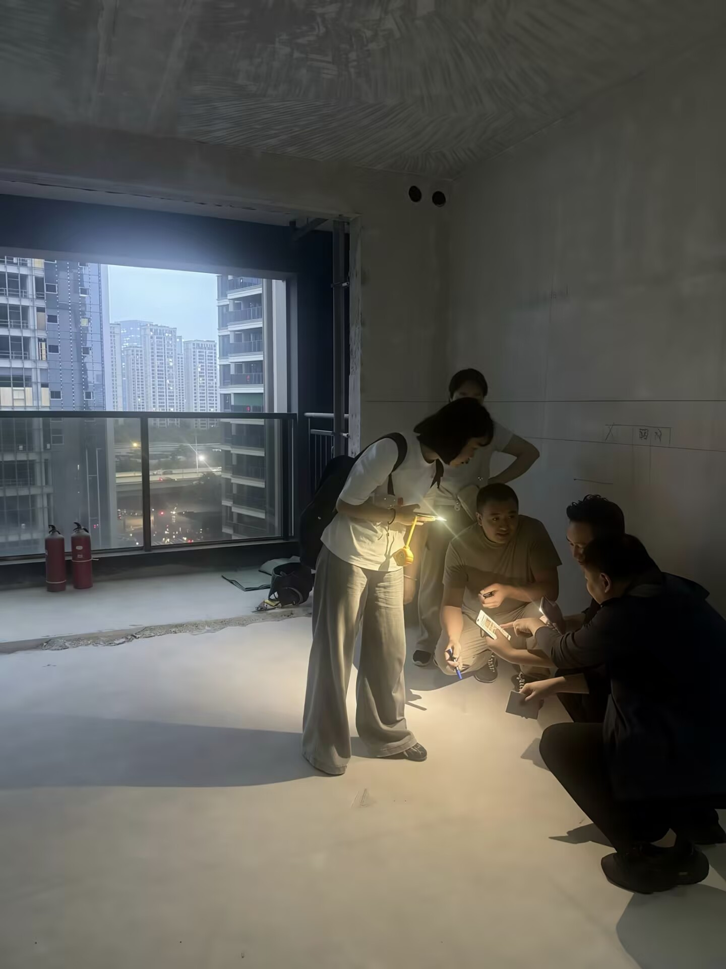 成都成华区新房装修｜华天杉河·住宅家装项目现场技术交底