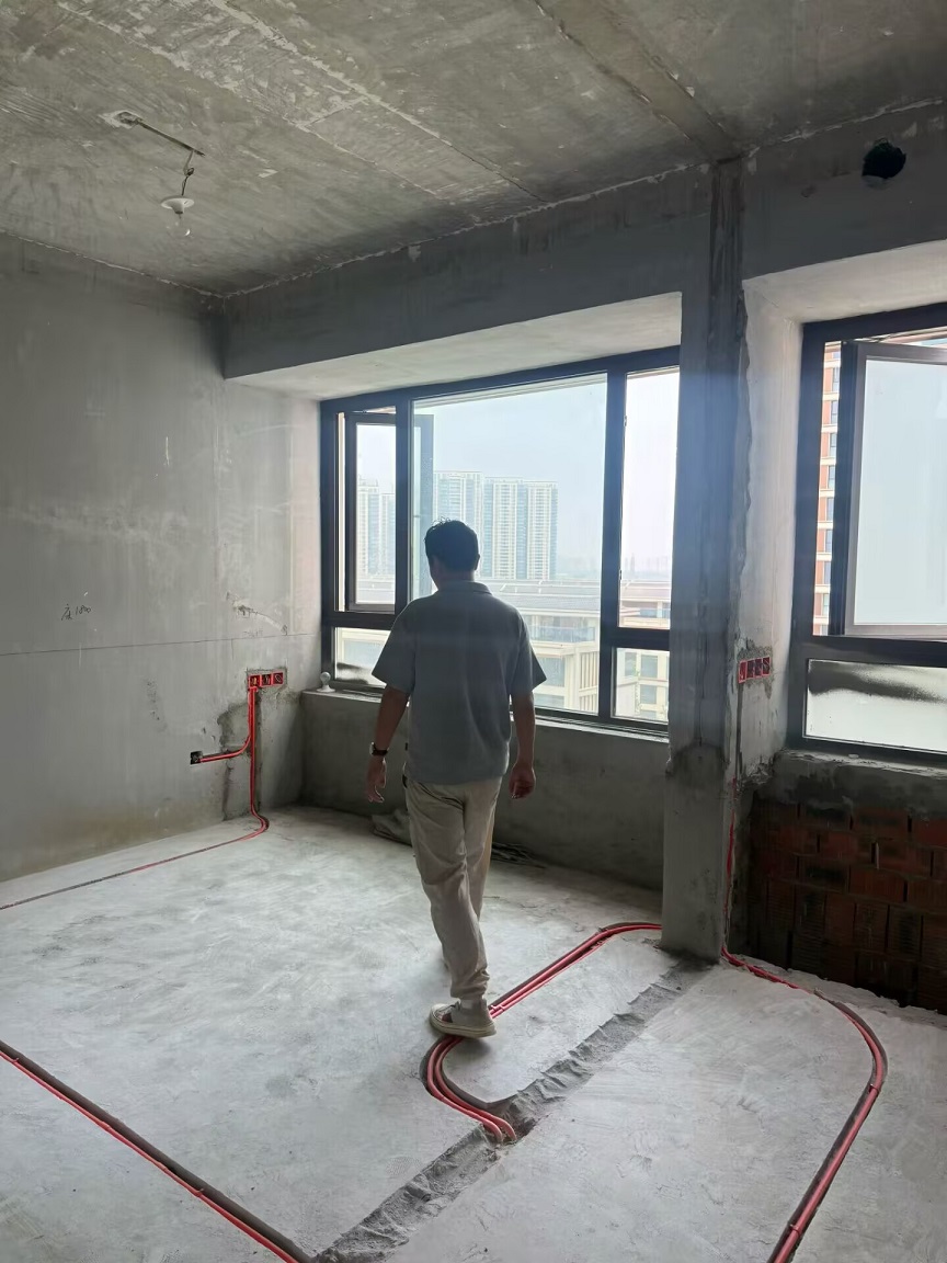 成都双流装修推荐｜华兴滨江锦宸水电改造｜成都后80装修队